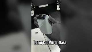 Pemotongan kaca spion mobil dengan laser kepala ganda 2 mm