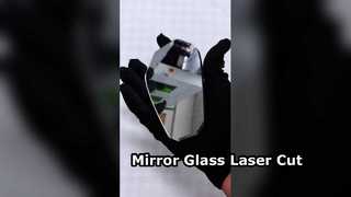 Pemotongan laser kaca kaca spion otomotif 2mm