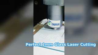 Pemotongan laser kaca polarizer laminasi 1 mm