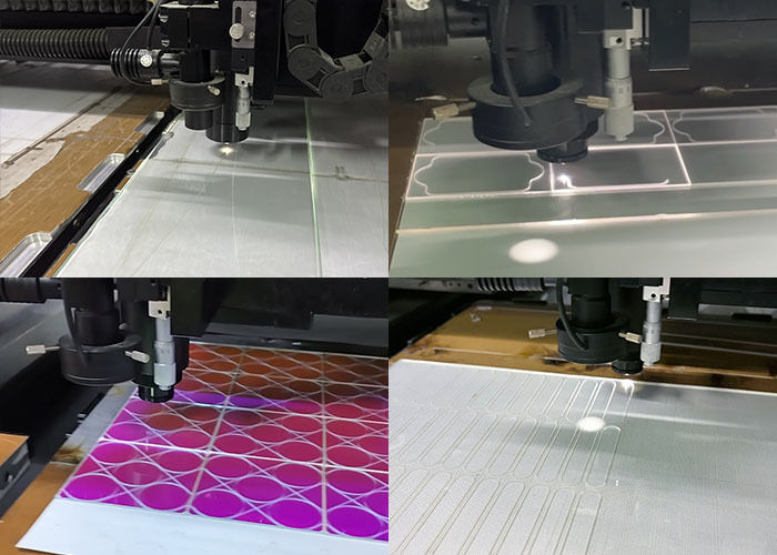 Laser Glass Cutting Machine providing consistent cutting on various glass types including float glass and borosilicate  To Chipping ≤5μm